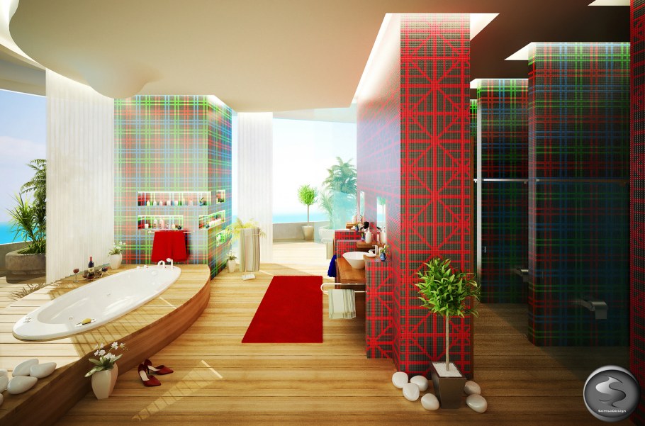 Оригинальные идеи для ванной