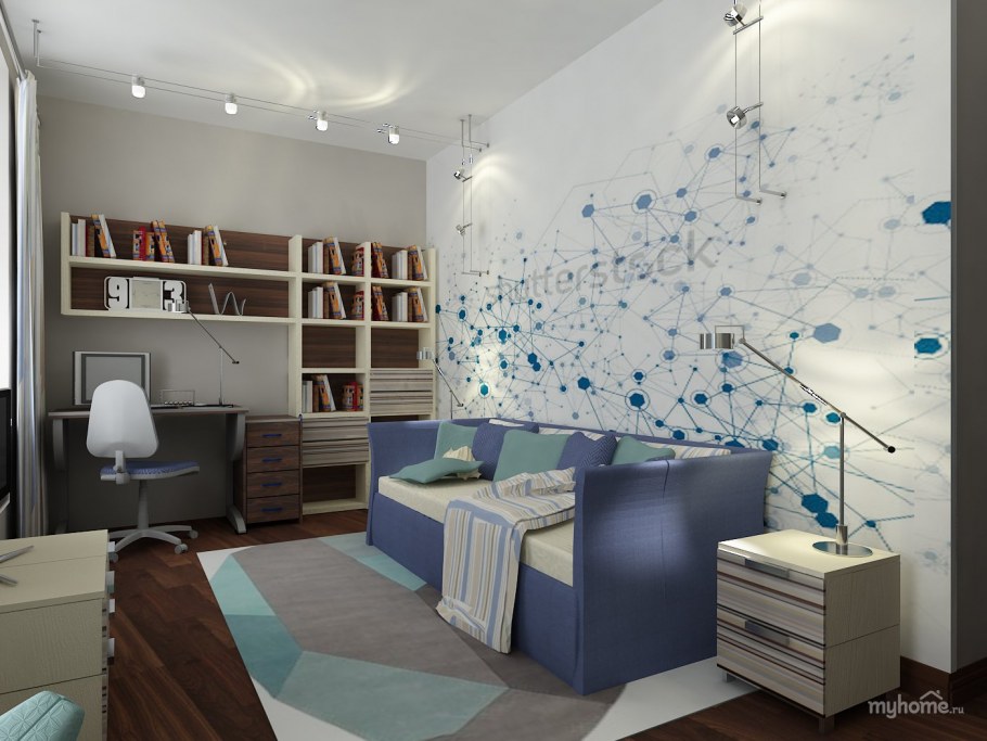 Крутые комнаты для подростков мальчиков