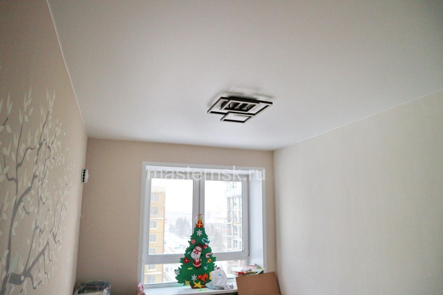 Матовый натяжной потолок