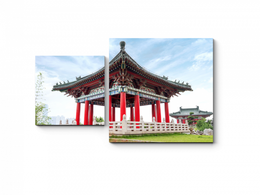 Китайская архитектура картина