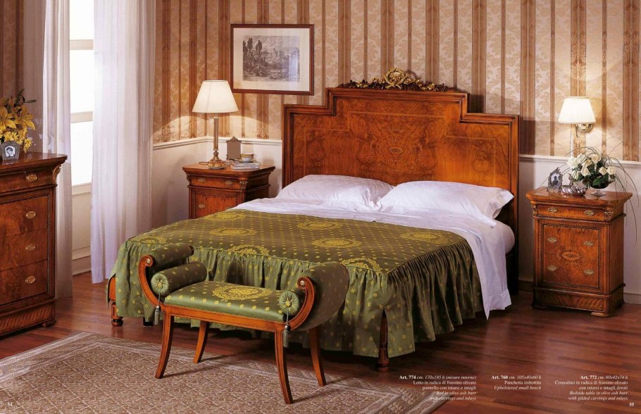 Minotti Luigi Benigno кровать