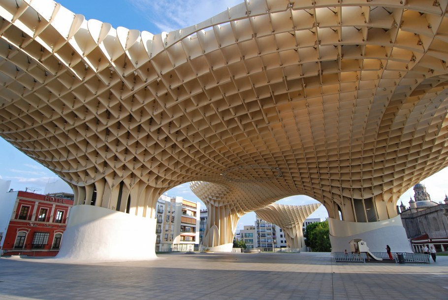 Metropol Parasol Севилья Испания 2011 Архитектор