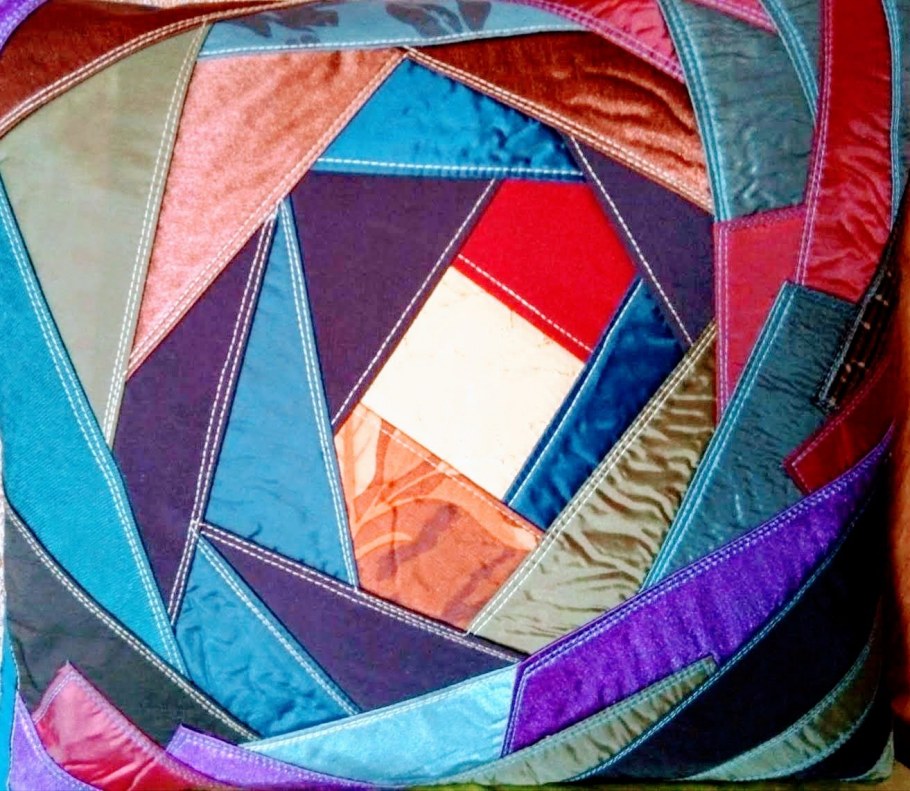 Лоскутное шитье из полосок