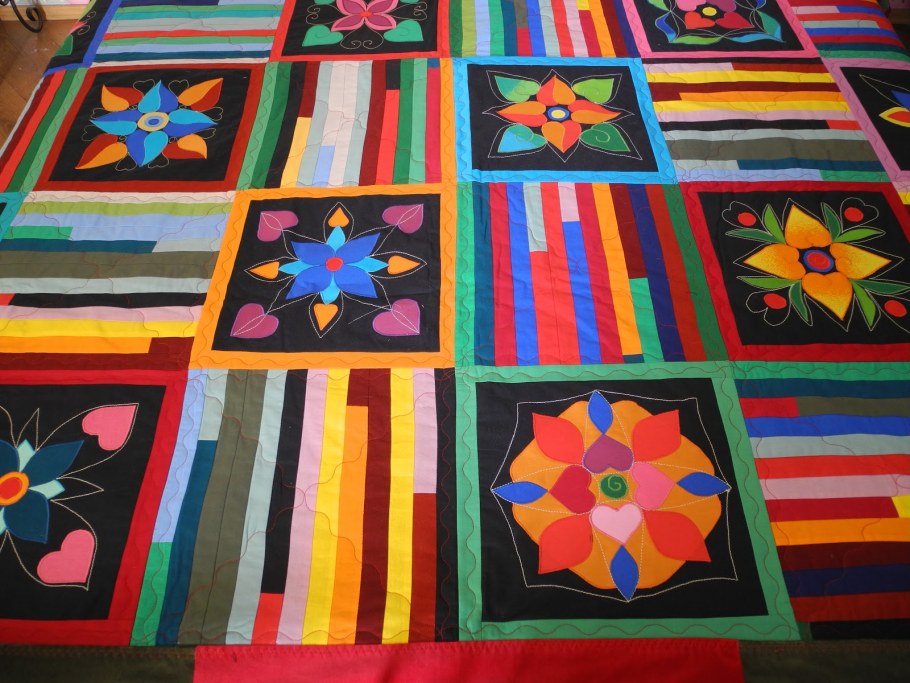 Лоскутный ковер