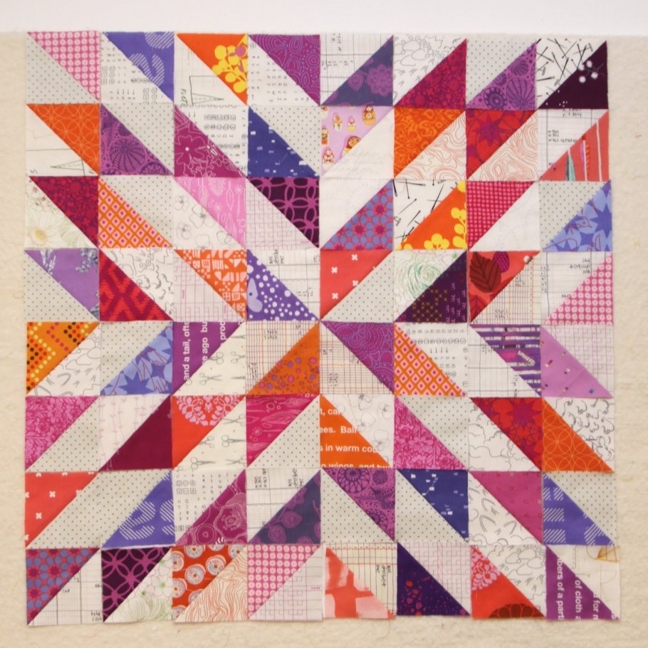 Пэчворк блок серпантин