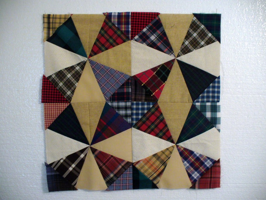 Пэчворк блок Твин пикс мастер класс