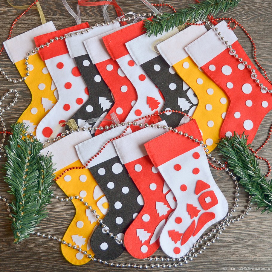 Новогодний сапожок