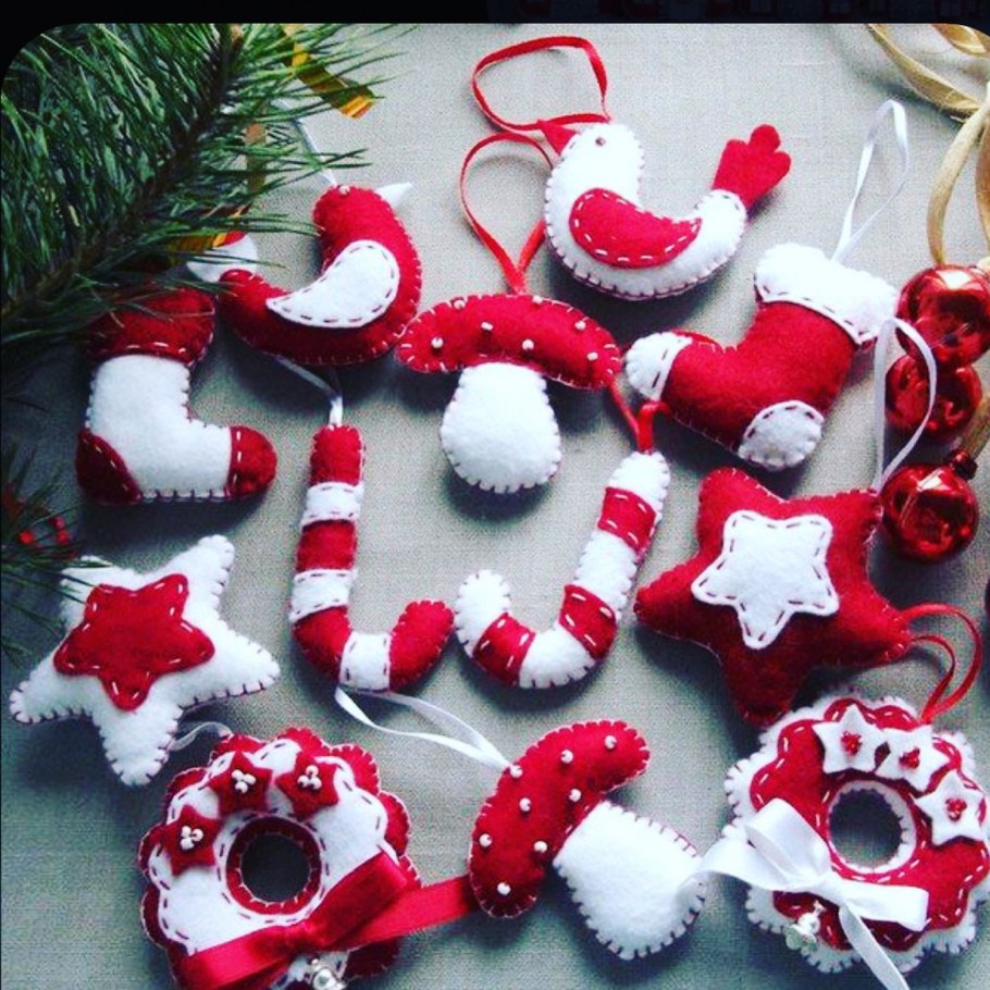 Елосные игрушки изфетра