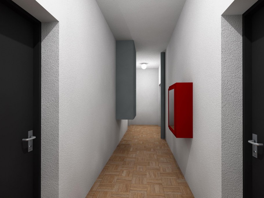 Коридор в подъезде