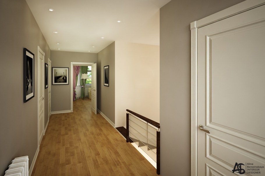 Лестницы в скандинавском стиле на второй этаж