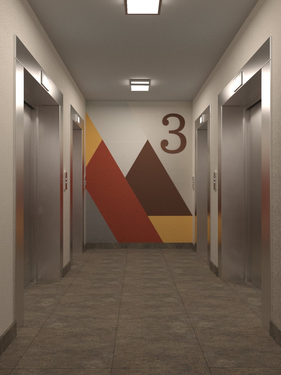 Холл коттеджа интерьер