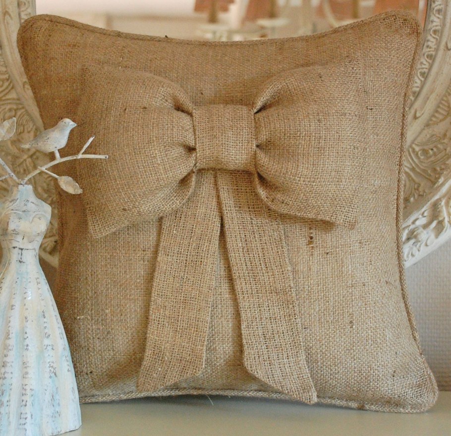 Шторы из Мешковины в интерьере