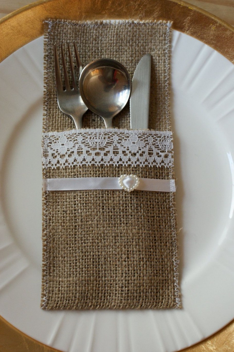 Подушечка из Мешковины