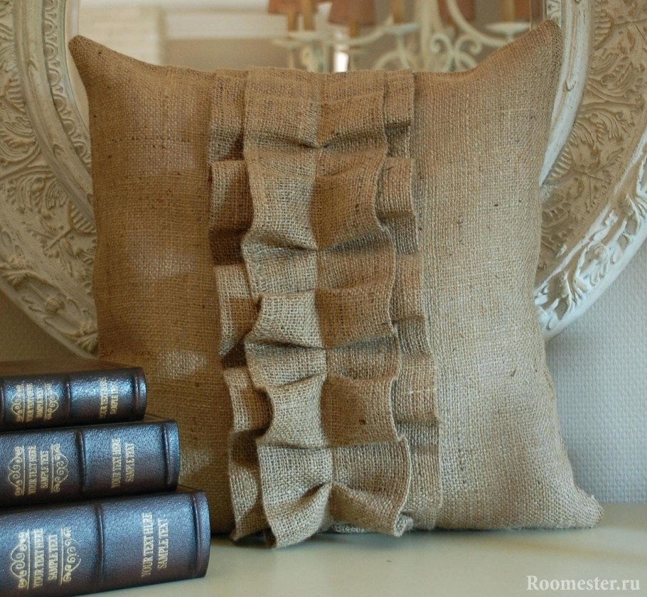Мешковина в декоре
