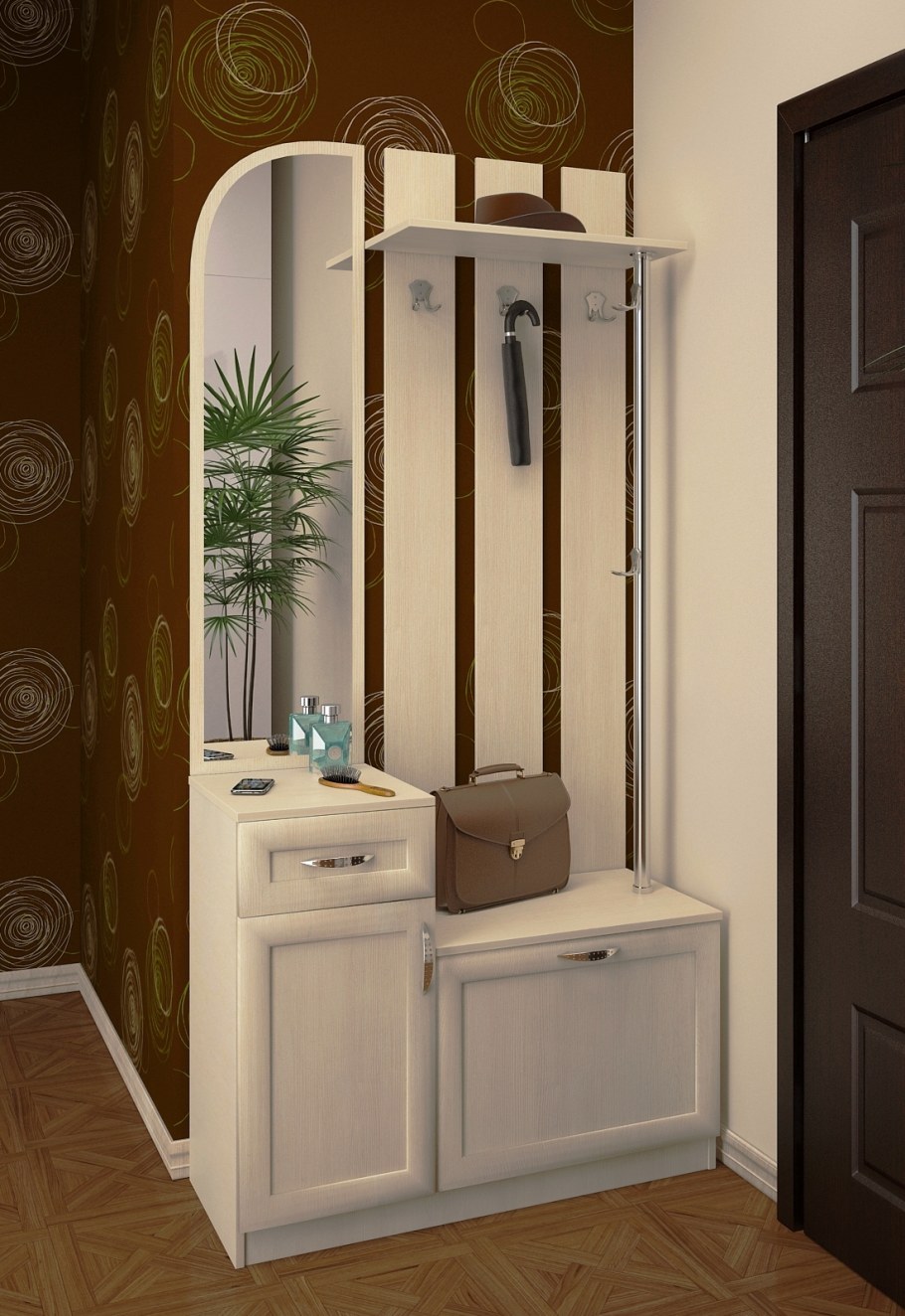 Прихожая ПВ-3 левая (Памир)