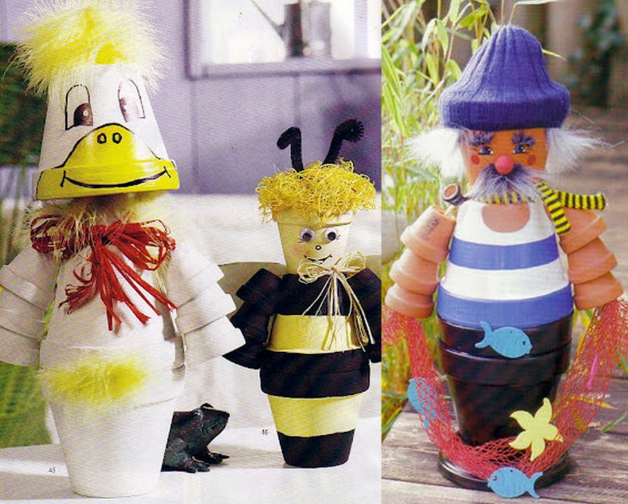 Поделки из майонезных ведерок