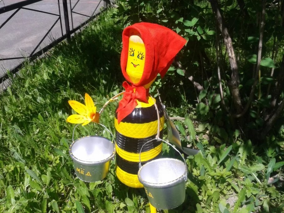 Поделки на участок в детский сад