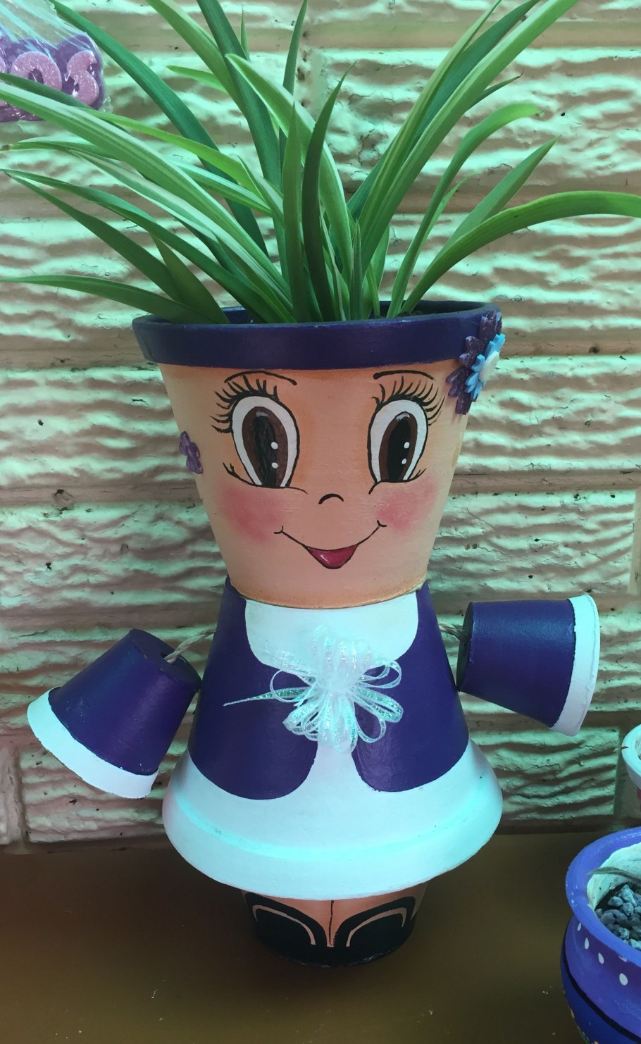 Человечки из кашпо