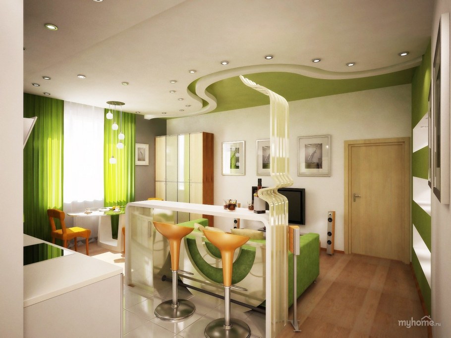 Гостиная в хрущевке