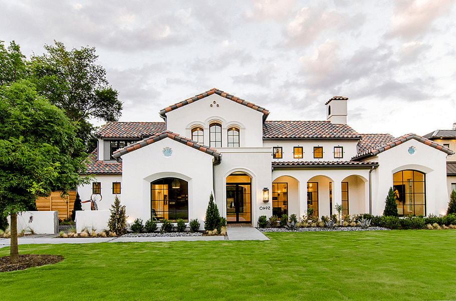 Испанский Нео колониальный стиль в архитектуре