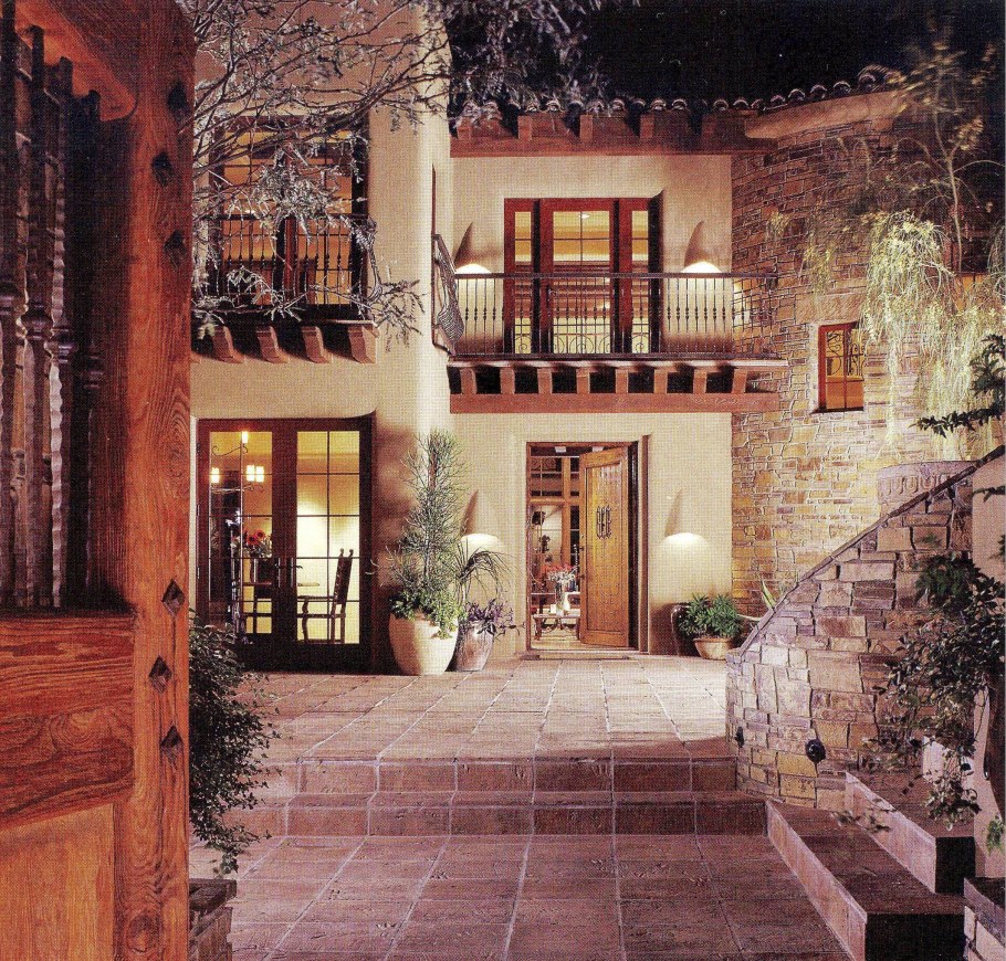 Испанский Нео колониальный стиль в архитектуре