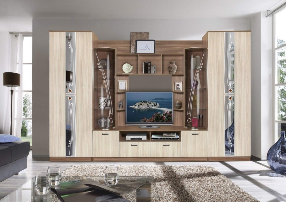 Гостиная "Мадрид" ясень шимо