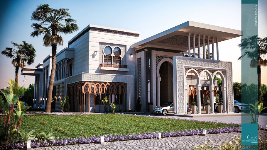 Марокканский стиль v Exterier