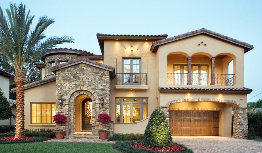 Вилла в испано-мавританском стиле