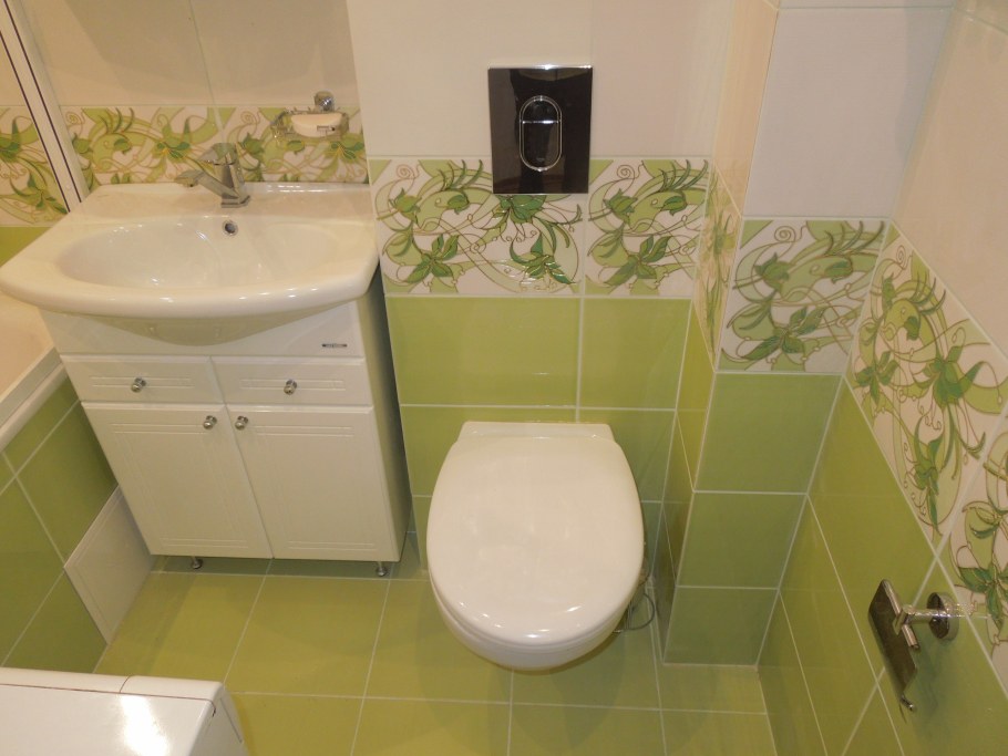 Ванная комната совмещенная с туалетом под ключ