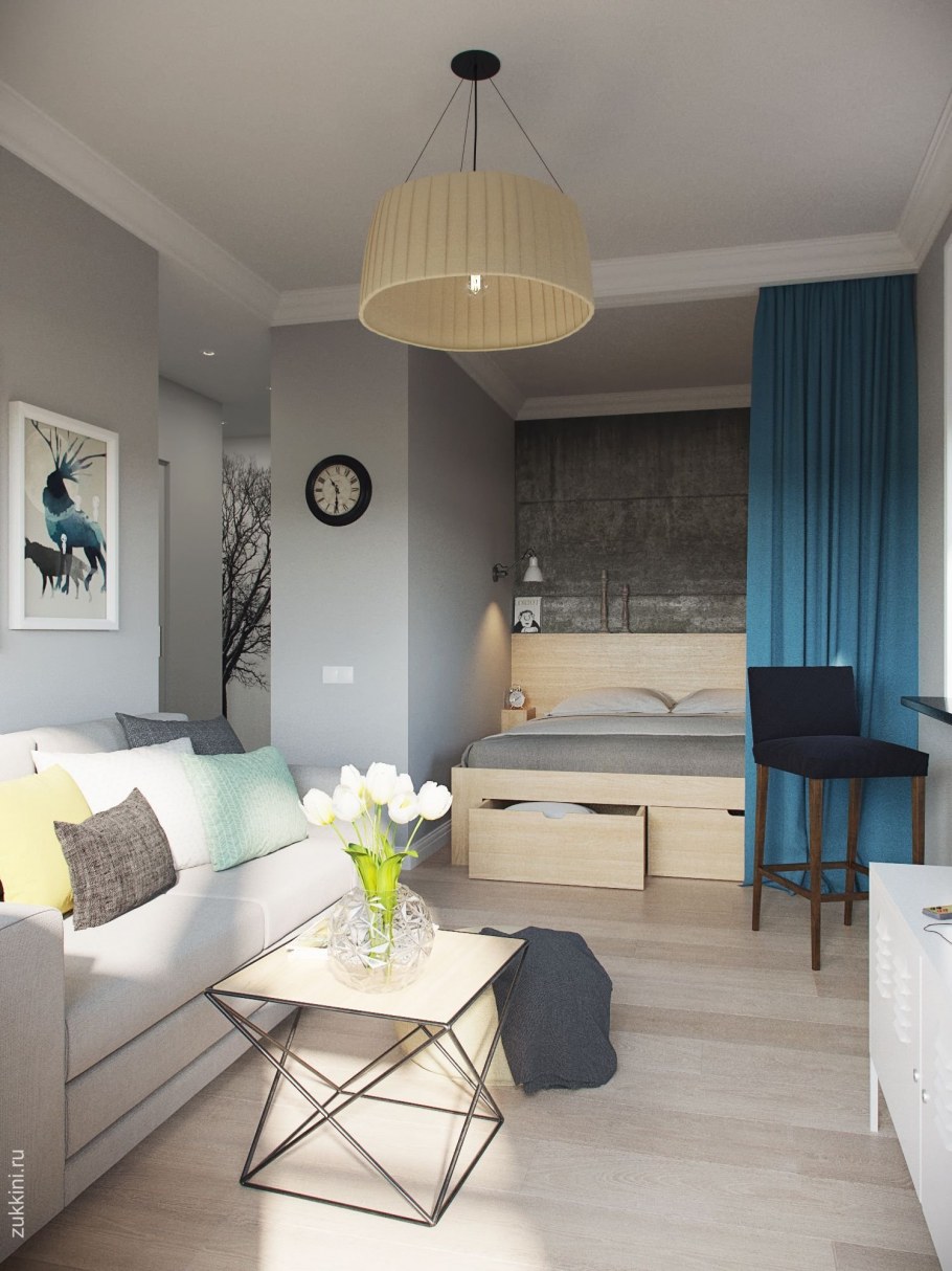 Планировка студии 23 кв.м икеа