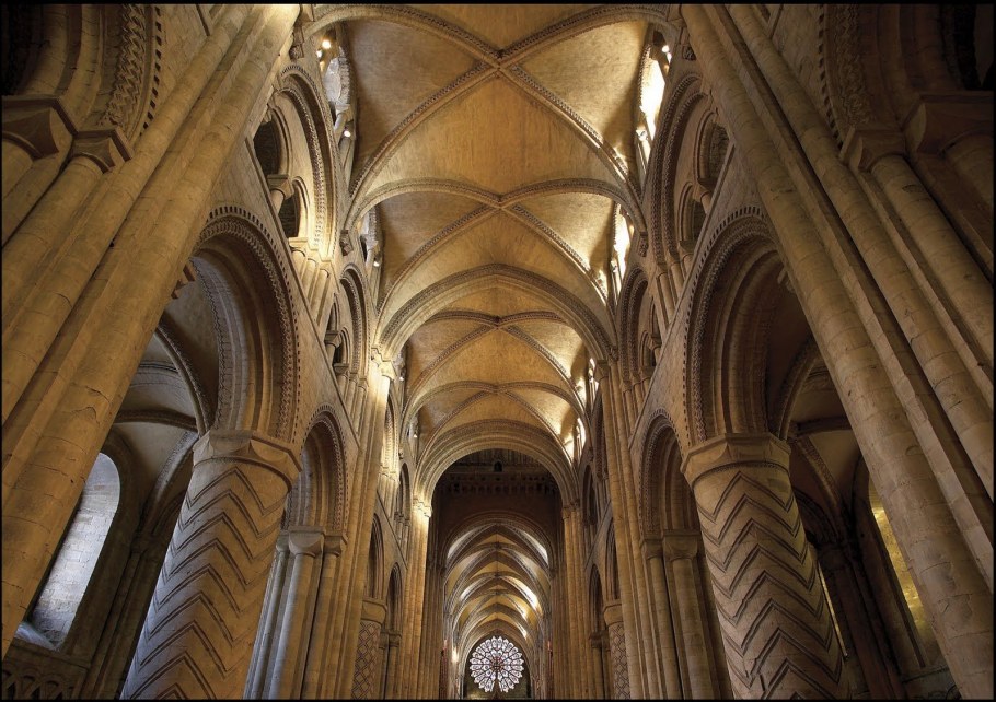 Даремский собор романский стиль