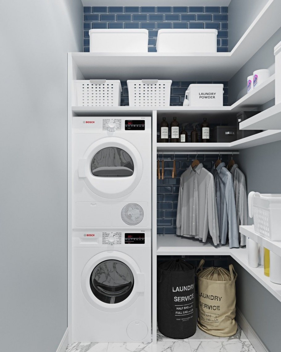 Гардеробная постирочная