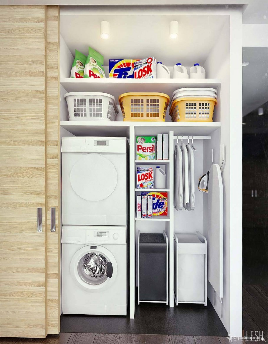 Кладовка постирочная икеа
