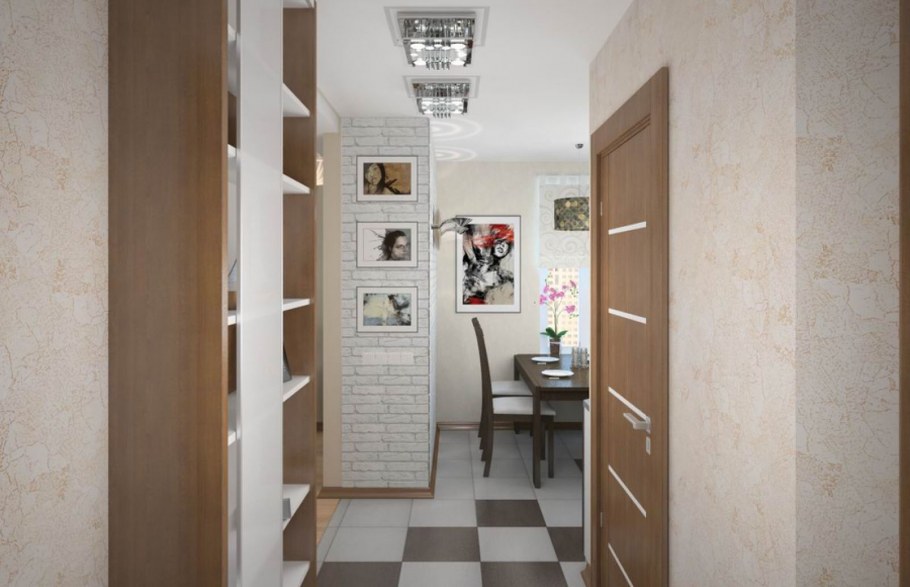 Перепланировка прихожей