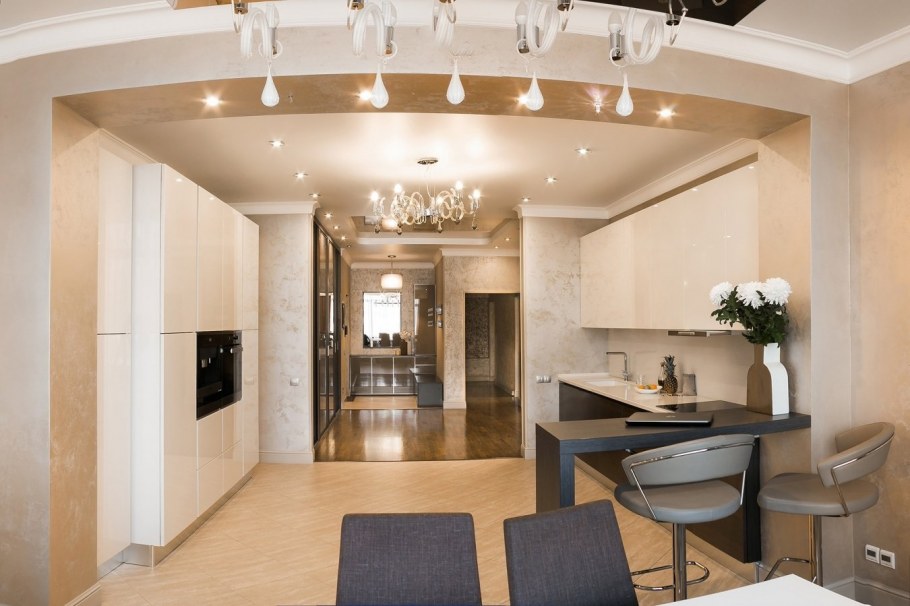 Гостиная без дверей