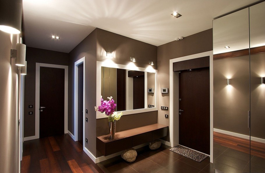 Арка с коридора на кухню