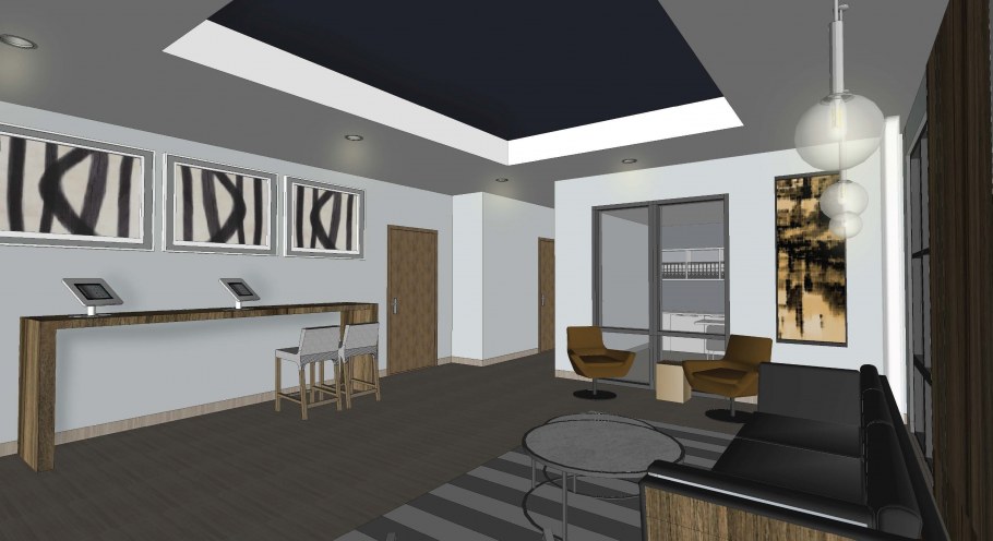 Inf line в интерьере