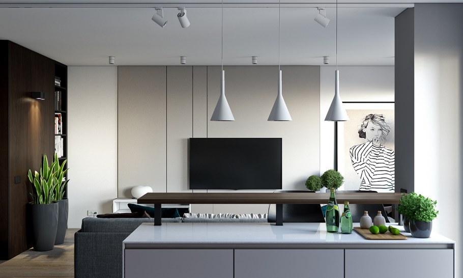 D line в интерьере