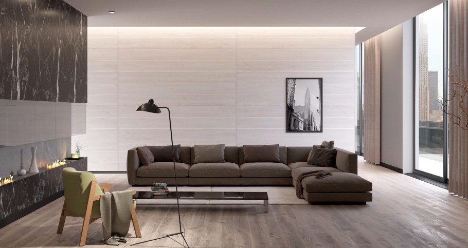 Панель МДФ Кроностар- дуб Альпийский 045