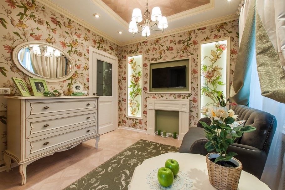 Интерьер гостиной своими руками