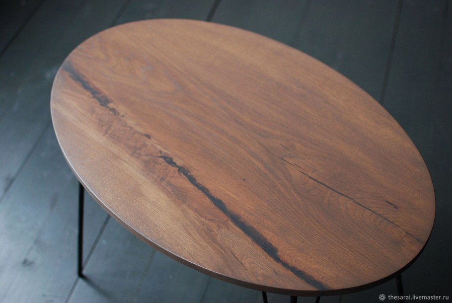 Журнальный столик эллипс-2