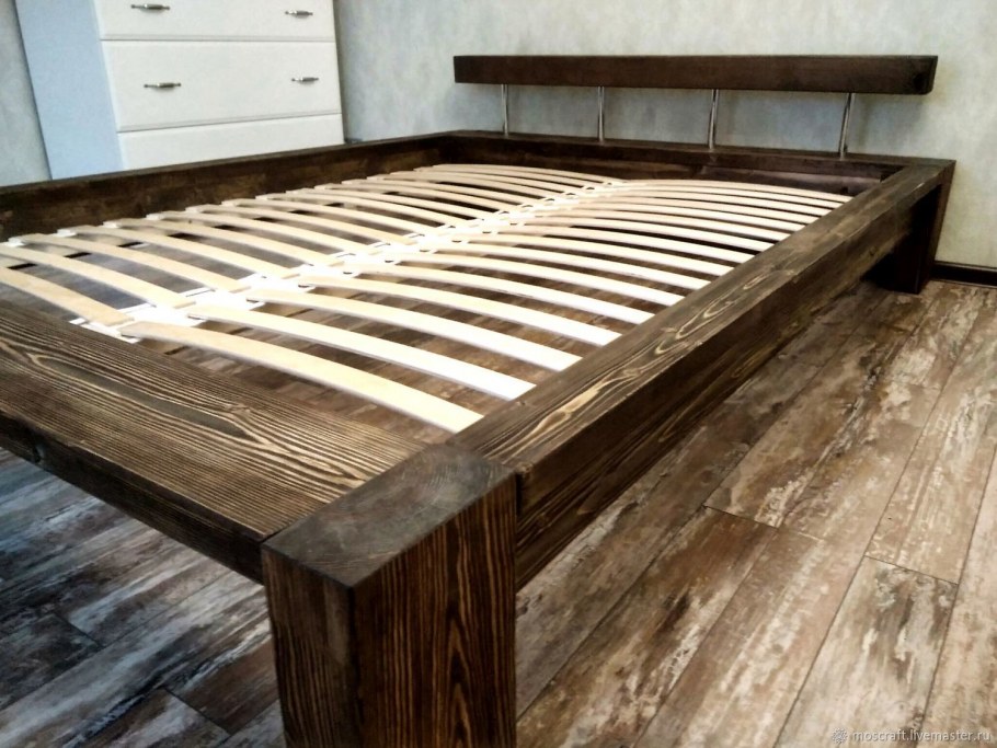 Кровать 180х200 массив лофт