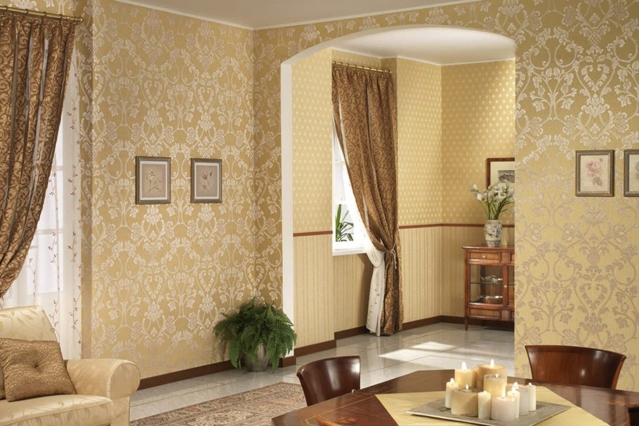 Обои компаньоны для гостиной