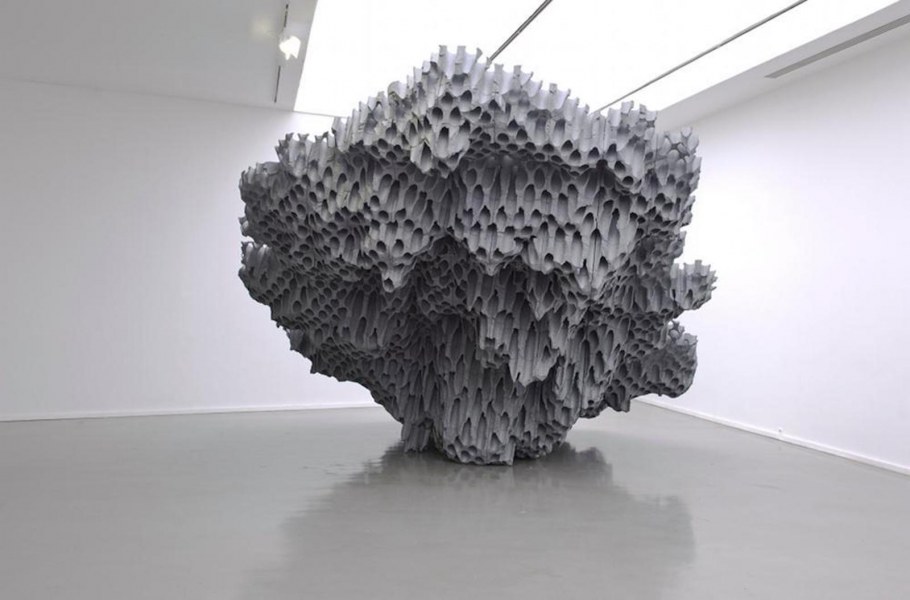 Abstract Wood Sculpture