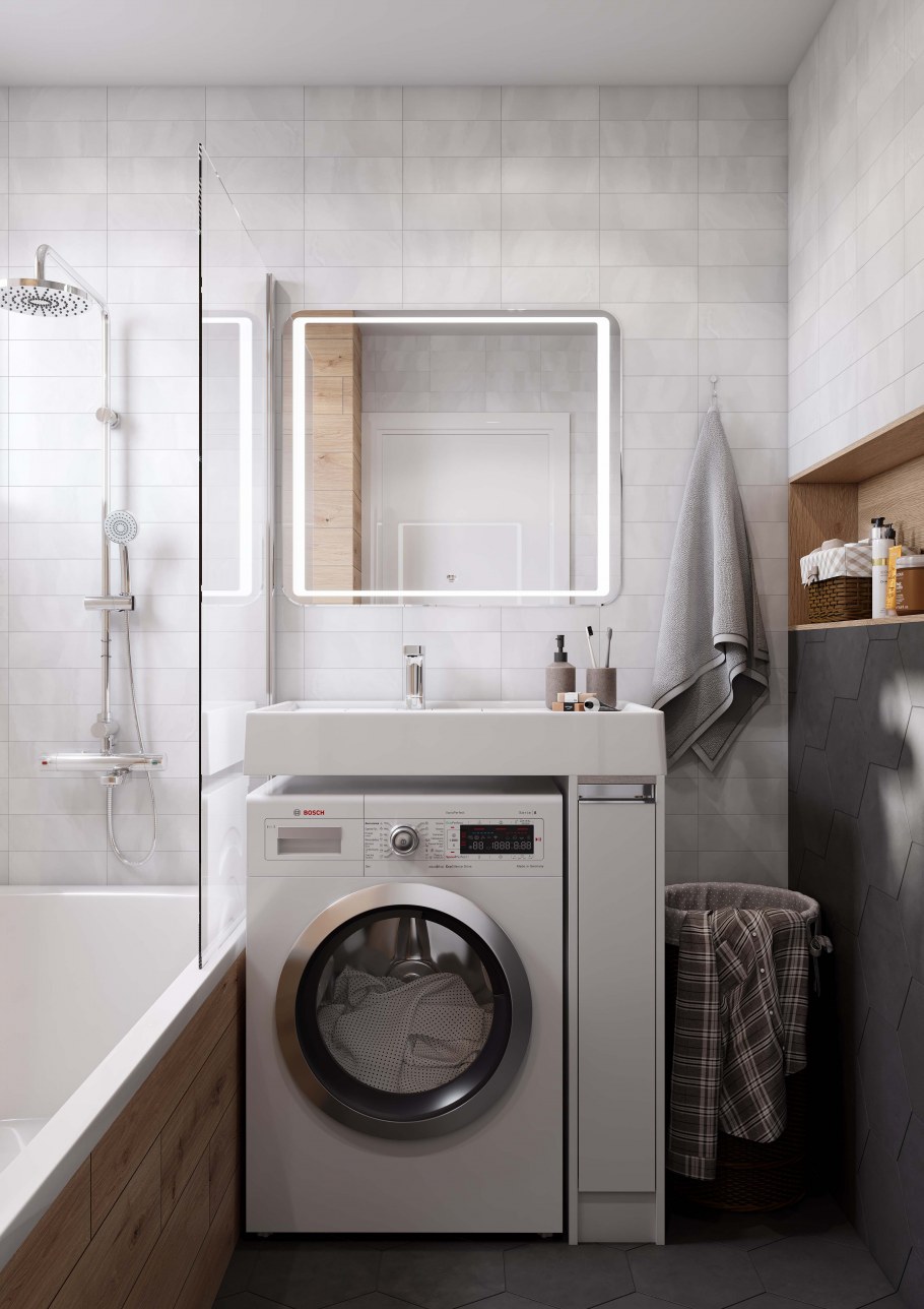 Раковина Aquaton Рейн 60 1a72103krw010