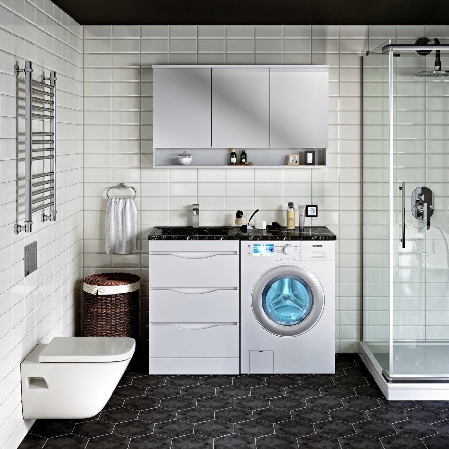 Умывальник Runo Gamma 120