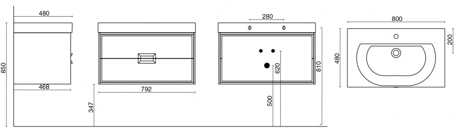 Тумба под раковину в ванную под дерево