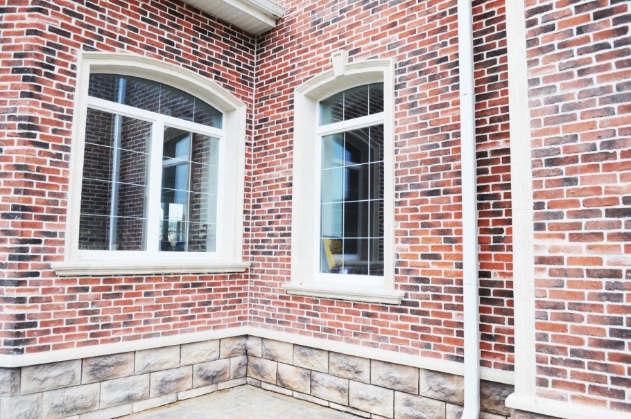 Фасад из клинкерной плитки