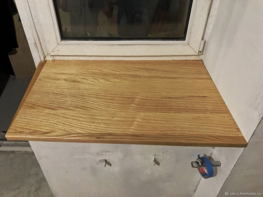 Подоконник из дерева