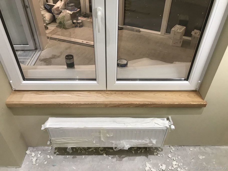 Деревянные подоконники в интерьере